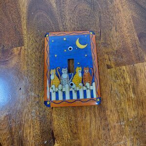 Vintage Cat Switch Plate